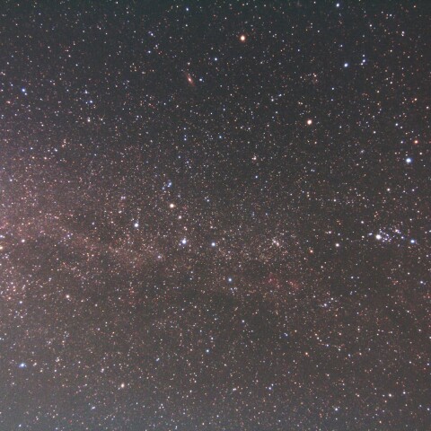 カシオペア座と天の川 12/05