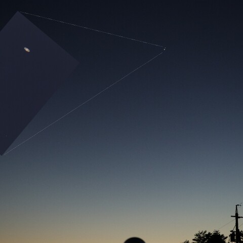 木星と土星の超大接近 12/21