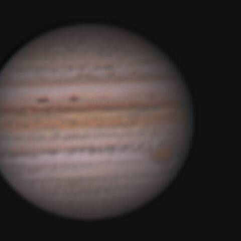 2021年最初の木星とイオ7/17