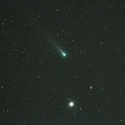 レナード彗星とＭ3 12/03