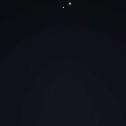 金星と木星の接近 3/2