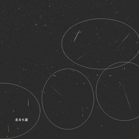 2月6日夜の散在流星