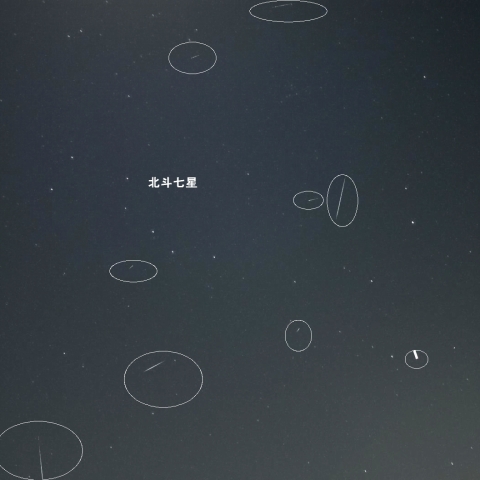 3月25日夜の散在流星