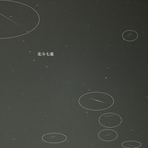 5月9日夜の散在流星