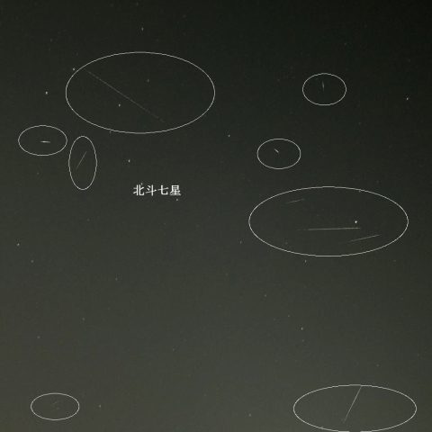 5月10日夜の散在流星