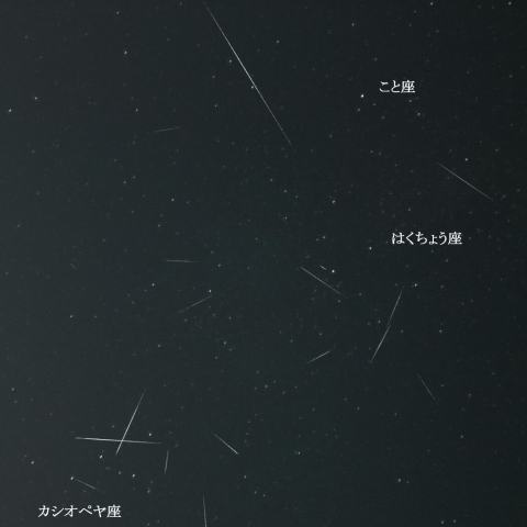 8月27日夜の散在流星