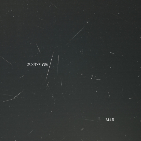 10月06日夜の散在流星