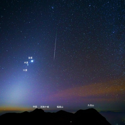 オリオン座流星群①