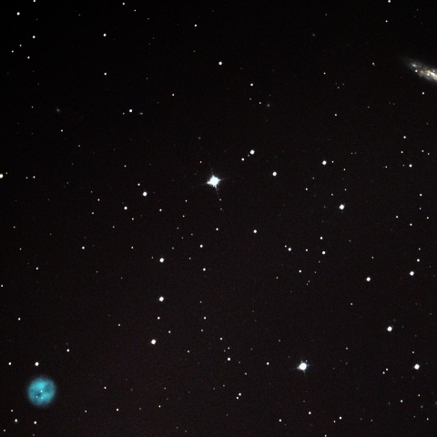 M97（ふくろう星雲）とM108