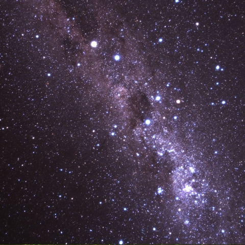 南十字星とコールサック