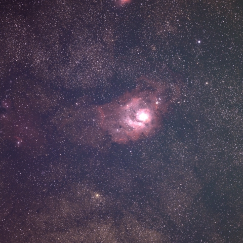 干潟星雲と三裂星雲