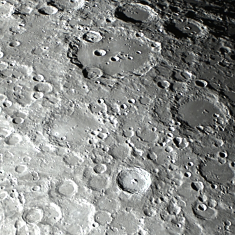 ティコ、クラヴィウス周辺