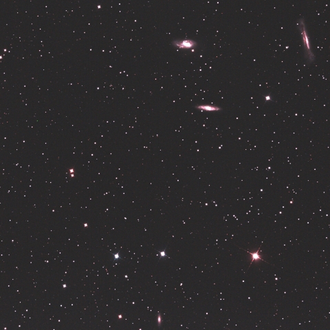 しし座のトリオ周辺