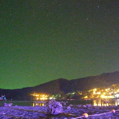 北緯8度の北極星