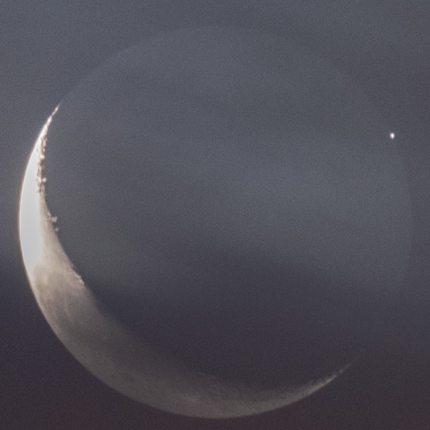 金星食（金星出現）