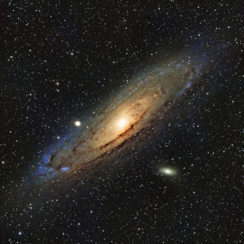 都内からのアンドロメダ銀河