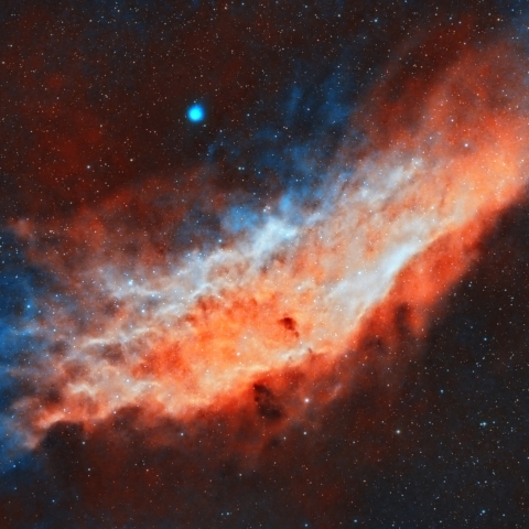 都内からのカリフォルニア星雲