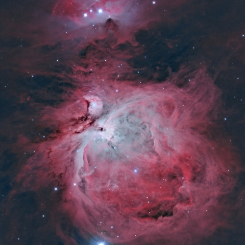 横浜市からのオリオン大星雲（再処理）