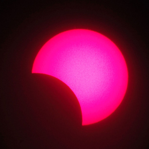 2020年6月21日青森での部分日食