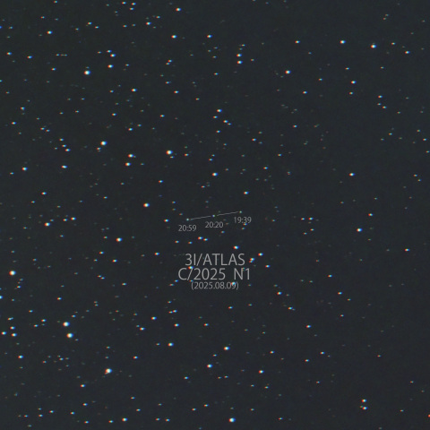 117808: アトラス彗星 (C/2024 G3) 2025.1.14 by Resurrection