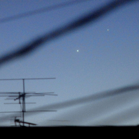 水星とレグルス