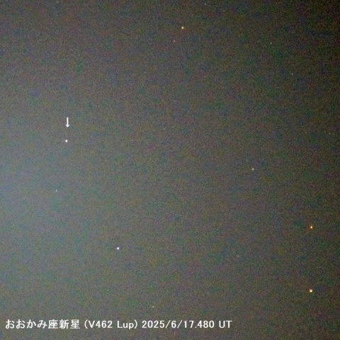 おおかみ座新星　（V462　LUP）