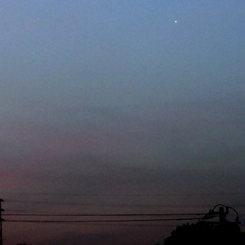 水星は雲のなか　？