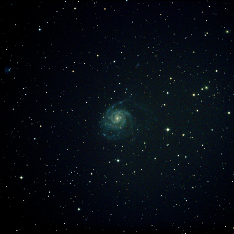 M101回転花火
