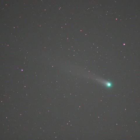 300mmでのラブジョイ彗星