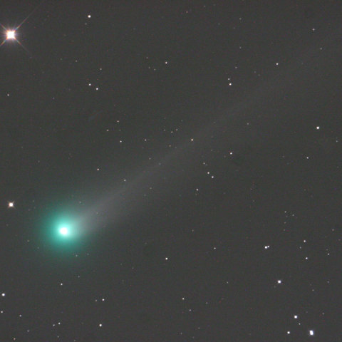 尾がはみ出す!ラブジョイ彗星