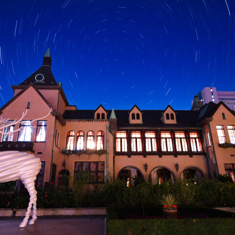 東京 紀尾井町、赤坂プリンスクラシックハウスと北天の日周運動