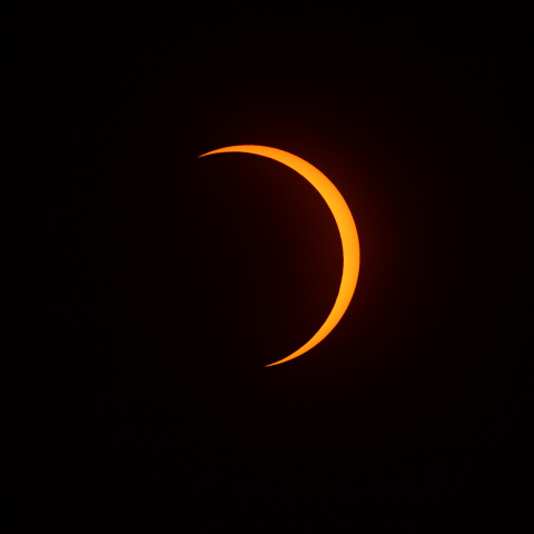 部分日食(2020年6月21日) 石垣島で食の最大