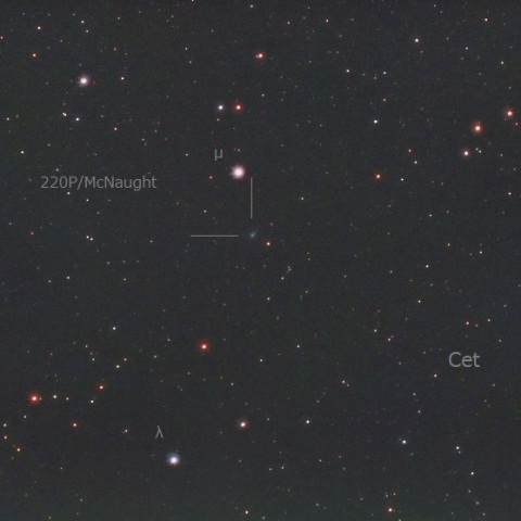 マックノート彗星(220P/McNaught)8/11