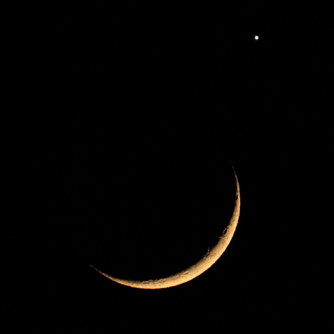 月に寄り添って