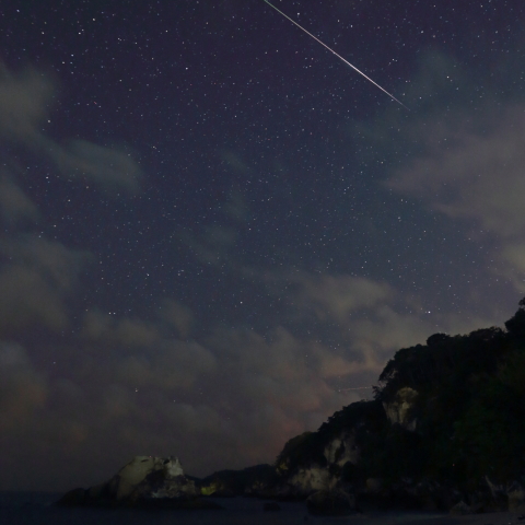 閃光：ペルセウス座流星群