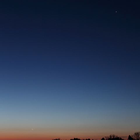 金星、水星、月の饗宴