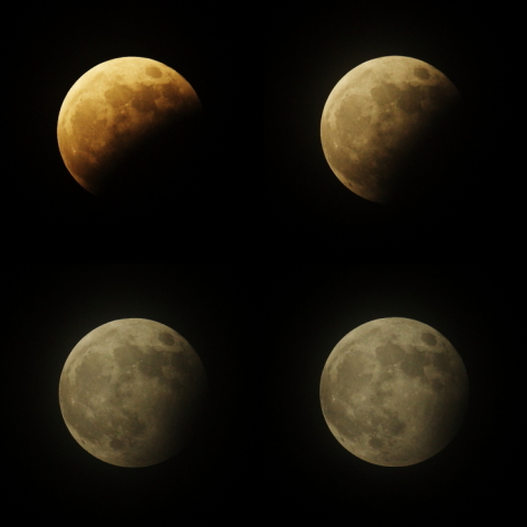 部分月食：食の最大前～部分月食終了