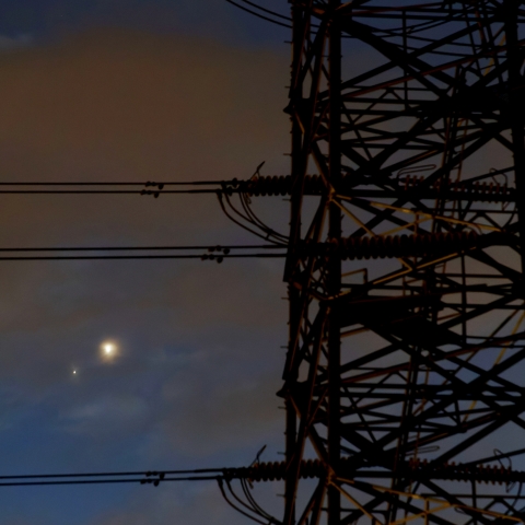 金星，木星の大接近