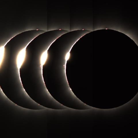 ダイヤモンドリングの変化（第３接触）