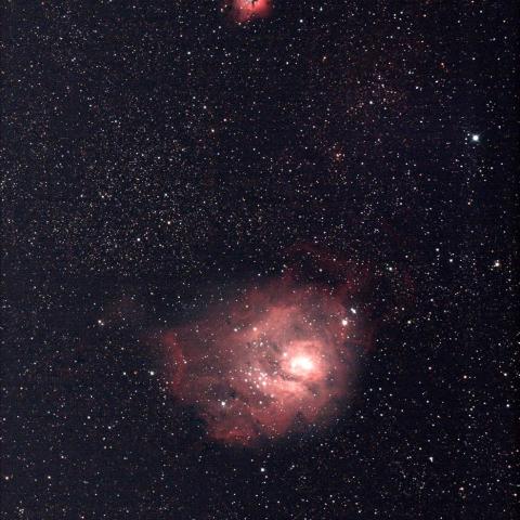 Ｍ８・２０に接近した火星