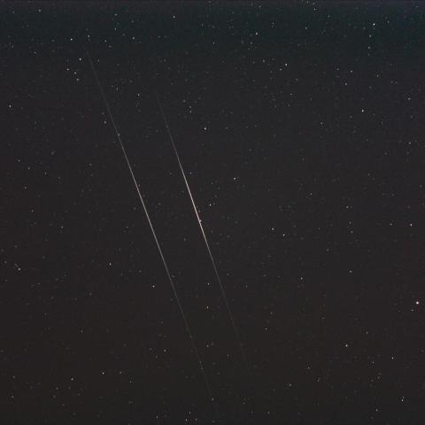 ダブルフレアと北極星