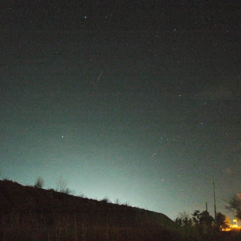 冬の大三角を駆ける