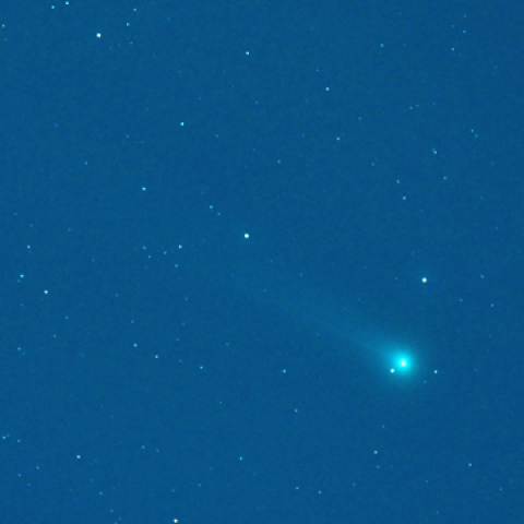 12/6早朝のラブジョイ彗星