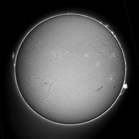 2015/01/12 PSTで見た太陽面