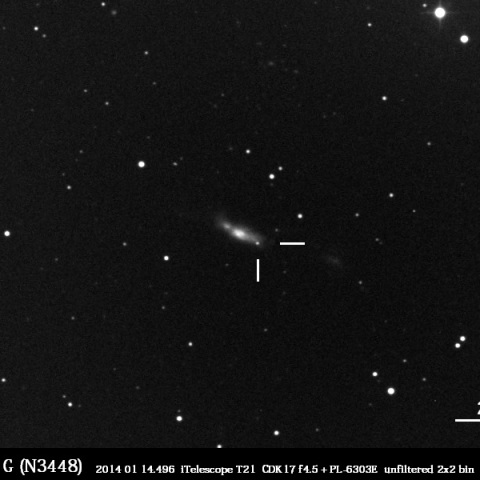 超新星2014 G (NGC3448)