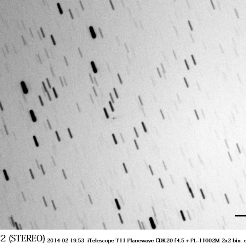 生きていたSTEREO彗星 (C/2014 C2)