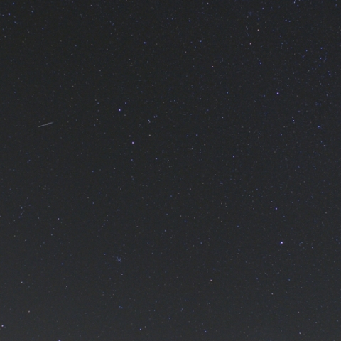 大津市内におけるふたご座流星群