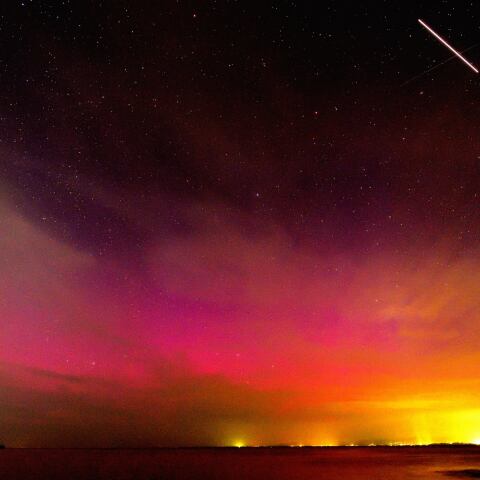 低緯度オーロラとISS