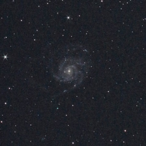 M101　回転花火銀河
