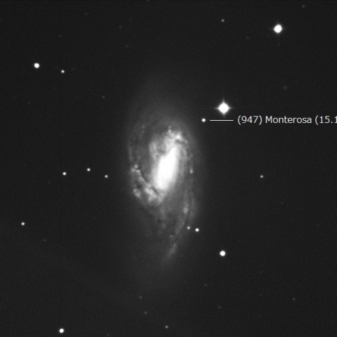 M66 and (947) Monterosa